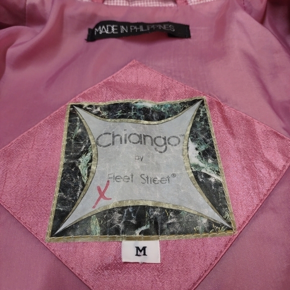 Vintage Chiango by Fleet Street Women's Pink Jacket Size Medium - Picture 11 of 12